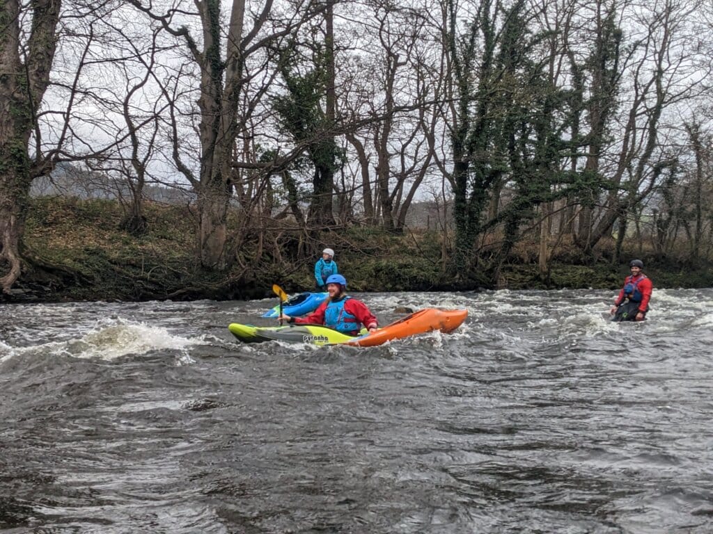 BCAB White Water Kayak Leader Training Plas y Brenin