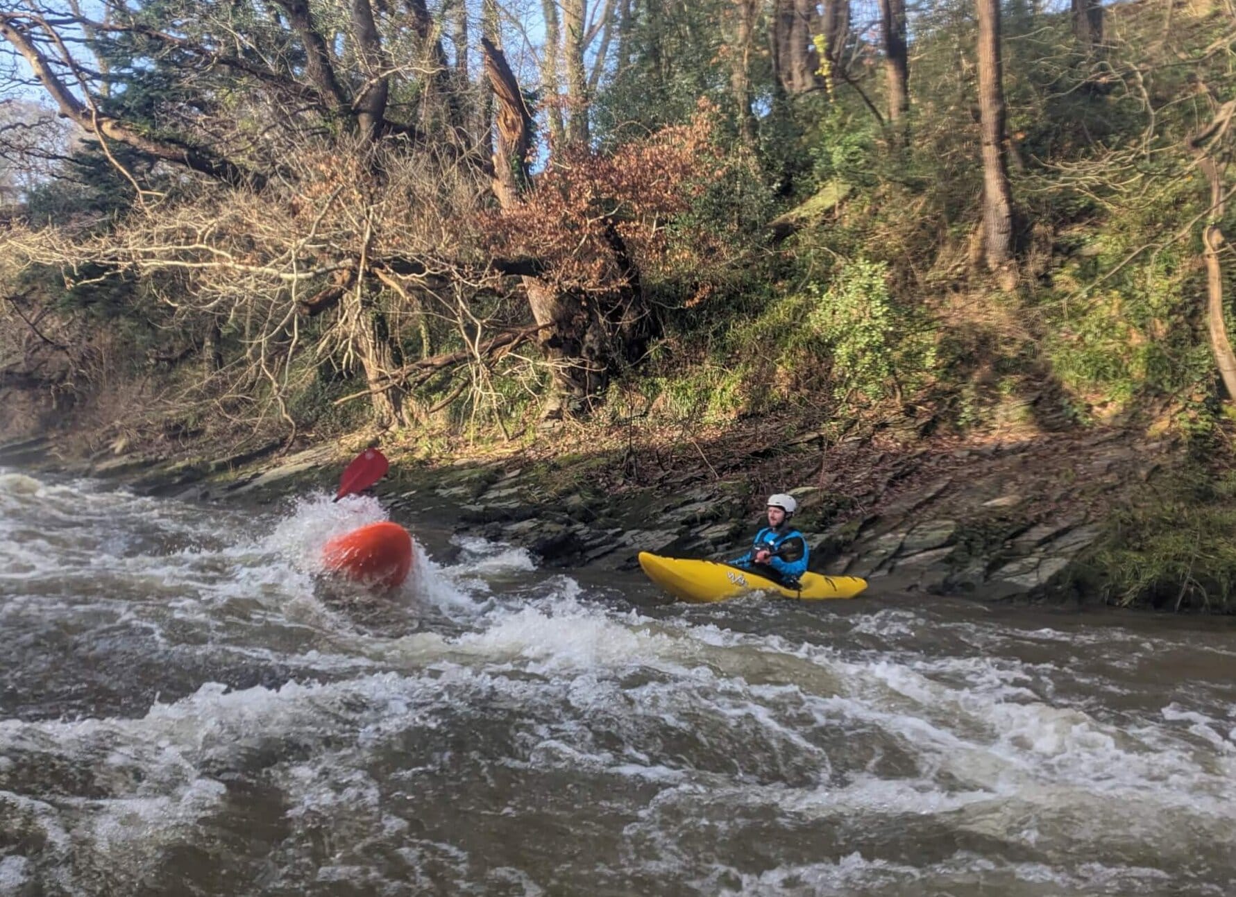 BCAB White Water Kayak Leader Training Plas y Brenin