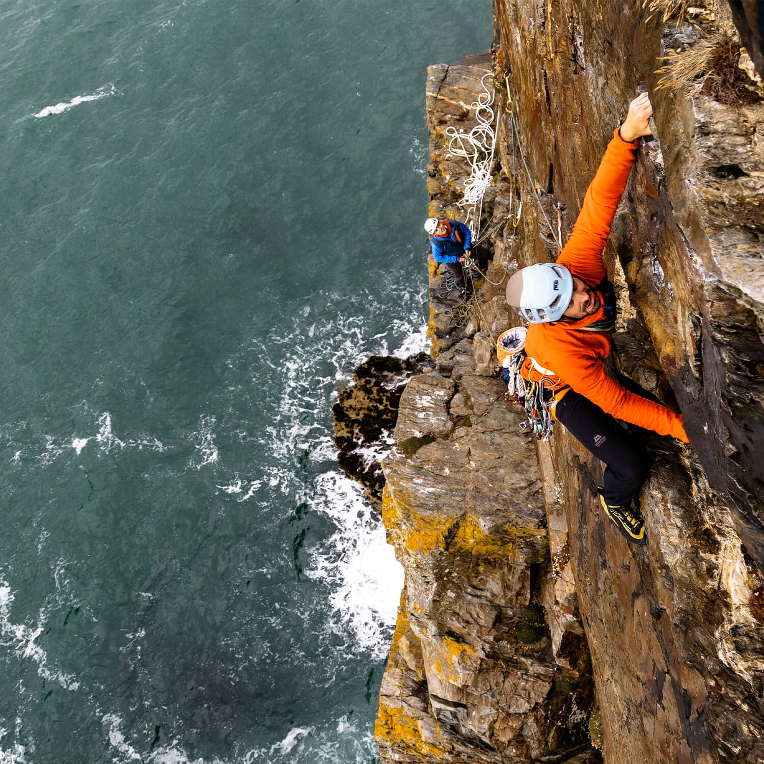North Wales Sea Cliff Climbing