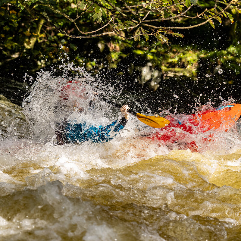 Parent and Teen White Water Kayak Adventure – 1 day