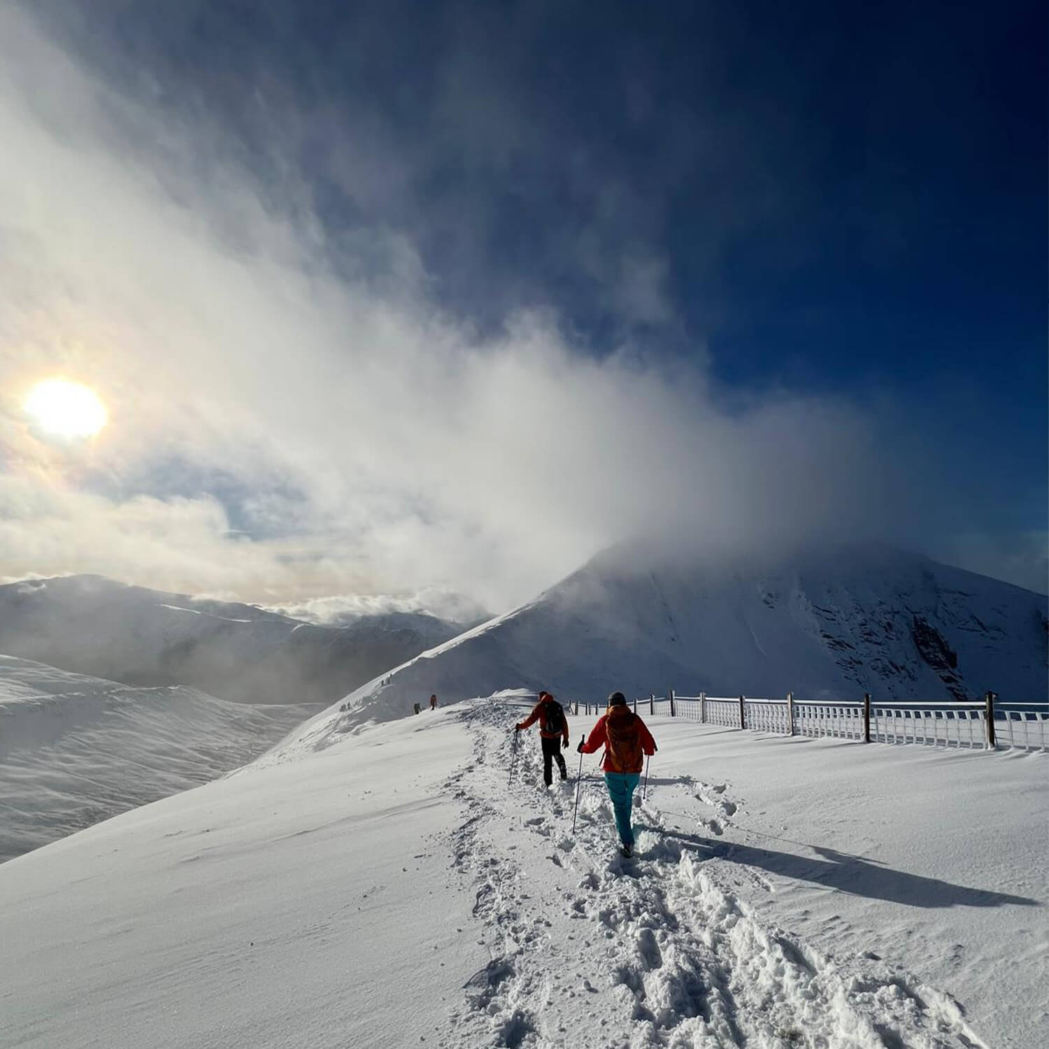 Winter Walks in Eryri – Yr Wyddfa Mountain Range